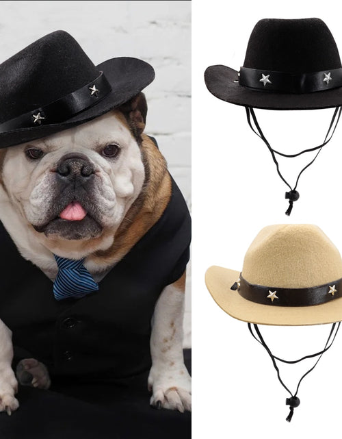 Load image into Gallery viewer, Fashion Dog Cowboy Hat Dogs Cat Outdoor
